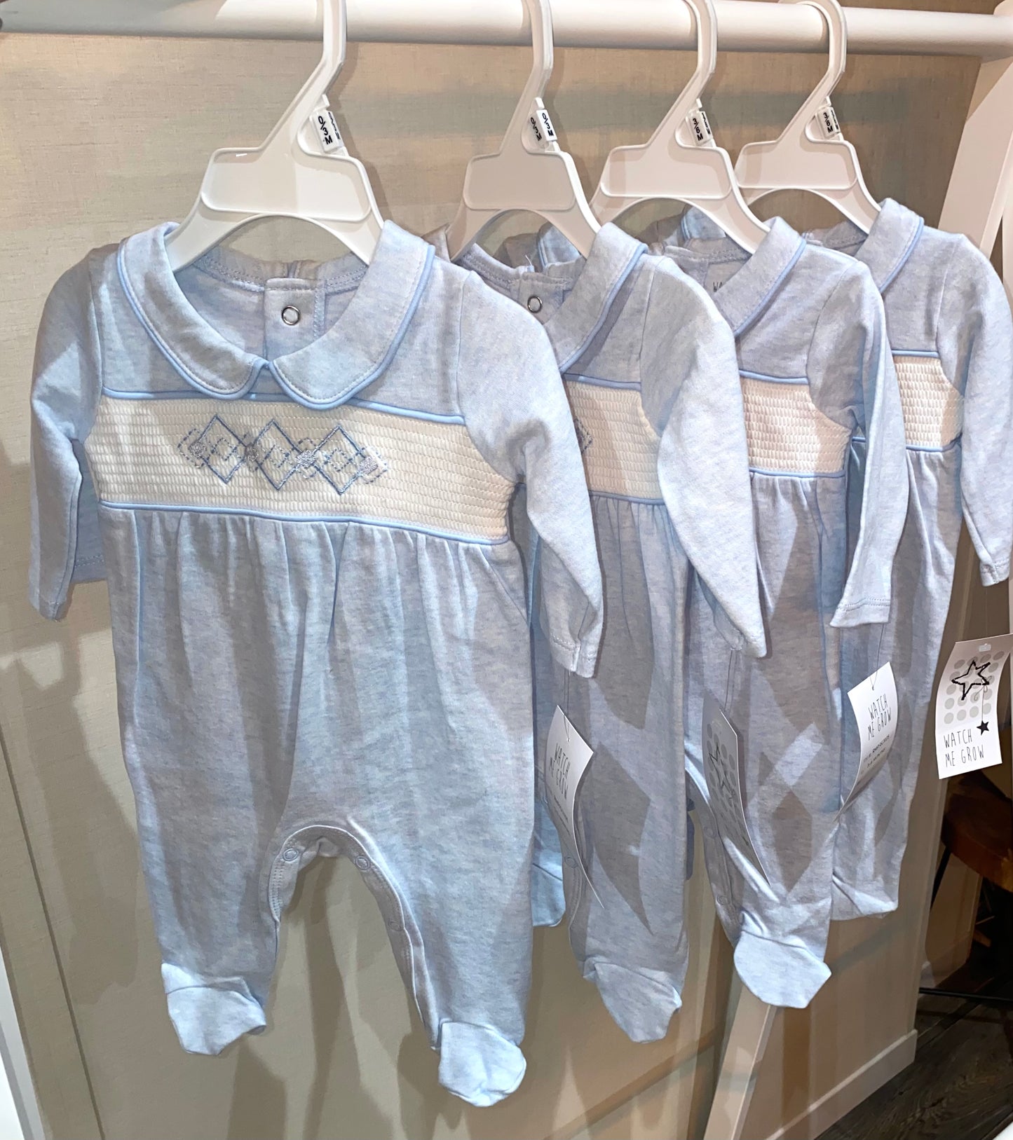 Luxury baby coming home sleepsuit