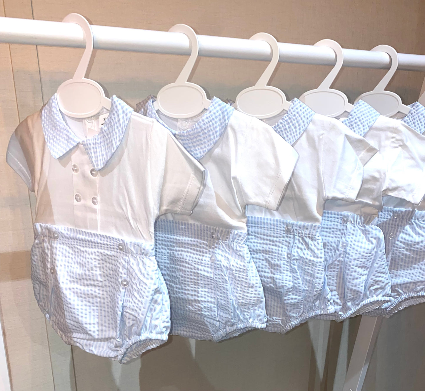 Classic summer baby occasion outfit