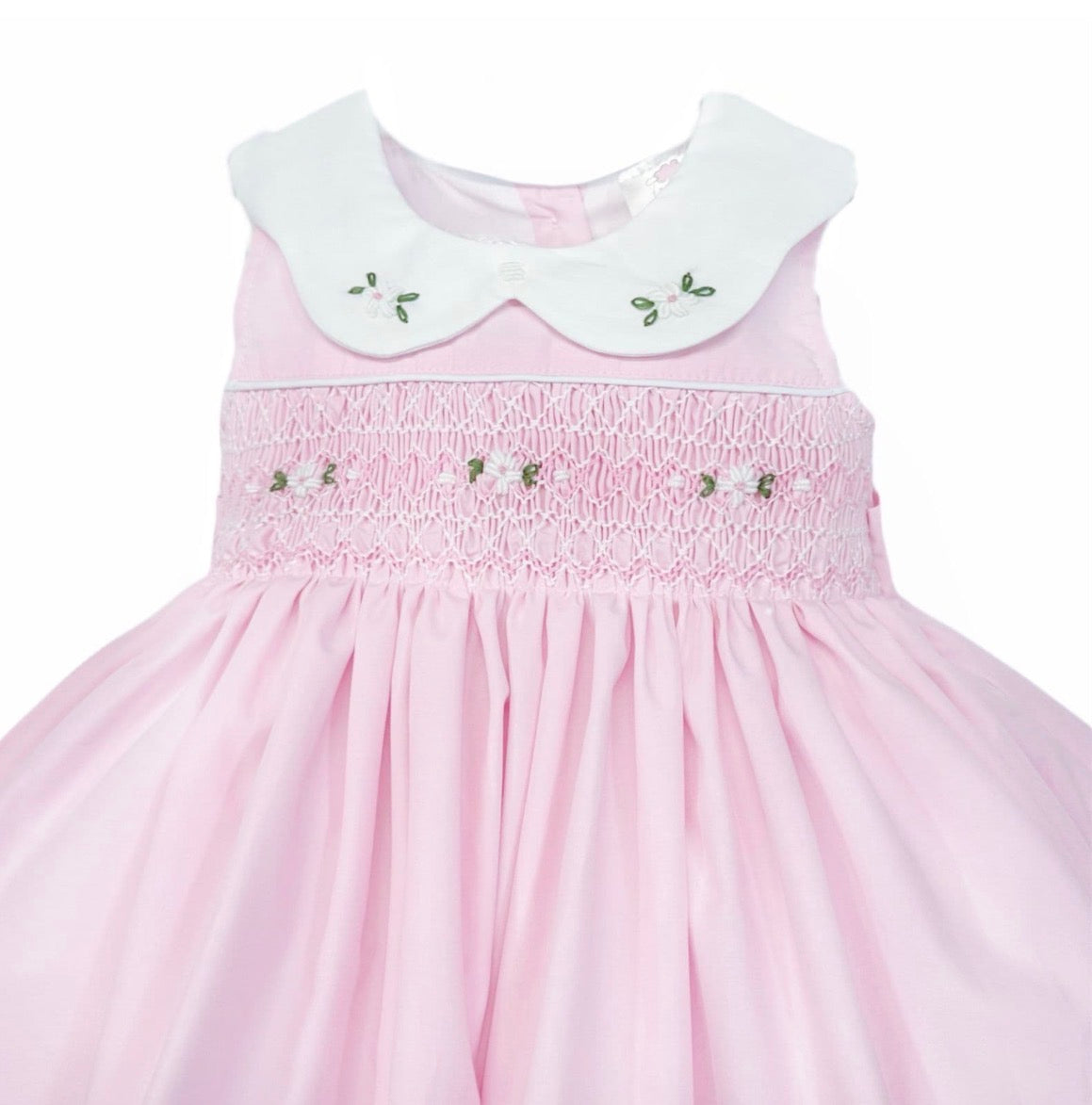 Baby girls Smocked baby dress for weddings and birthdays