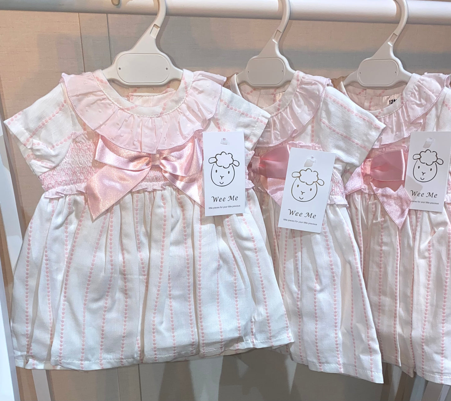 Spanish style boutique baby dress for special occasions from Wee Me