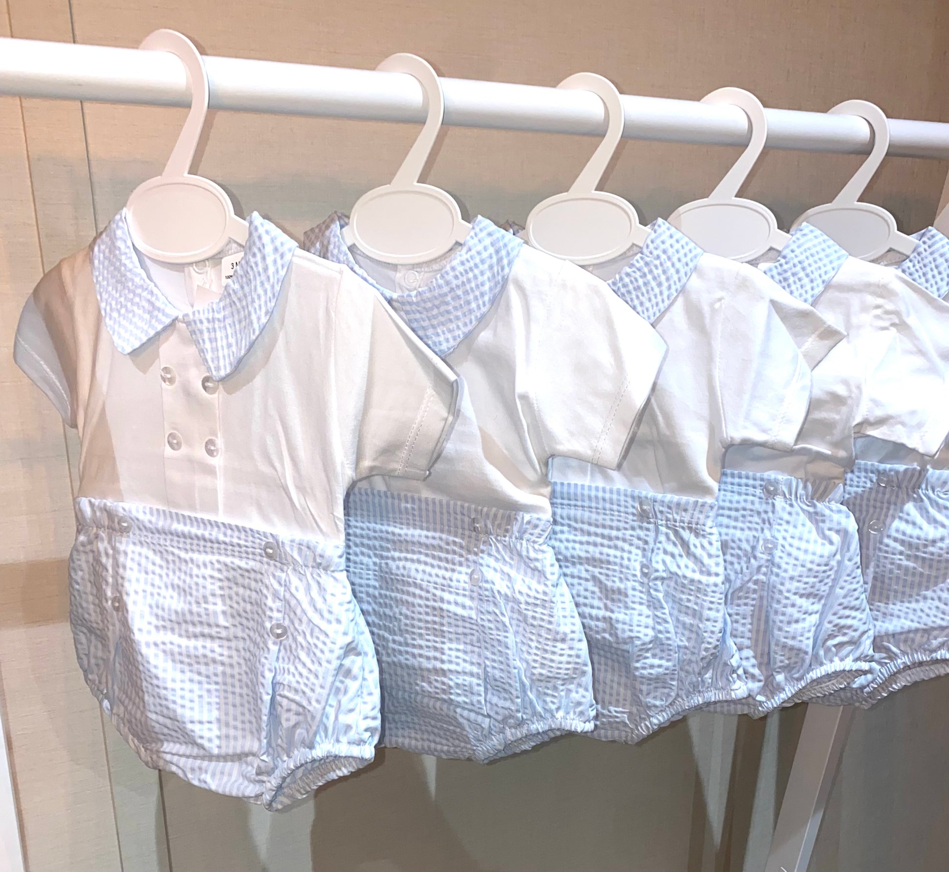 Classic summer baby occasion outfit